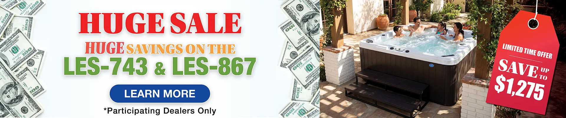 Calspas hot tub being used in a family setting - Pleasanton